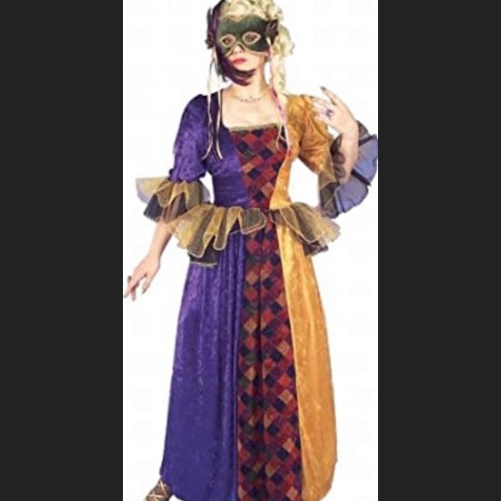 Mardigras Queen adult costume